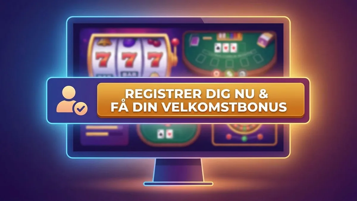 Registrer dig med bonus